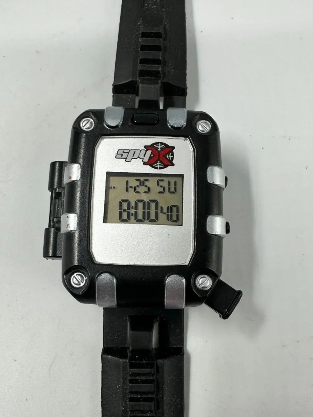 SpyX 6-in-1 Spy Toy Watch Kids Digital Wristwatch LED Light Telescope